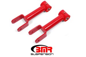 Ford Mustang Control Arms - Upper - BMR Suspension - Non-Adjustable, Polyurethane - Red - `79-`04